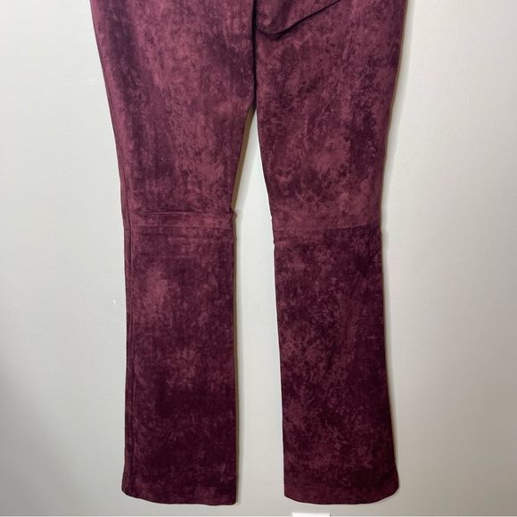 Blank NYC New Bordeaux Faux suede Flare pants - Picture 11 of 11